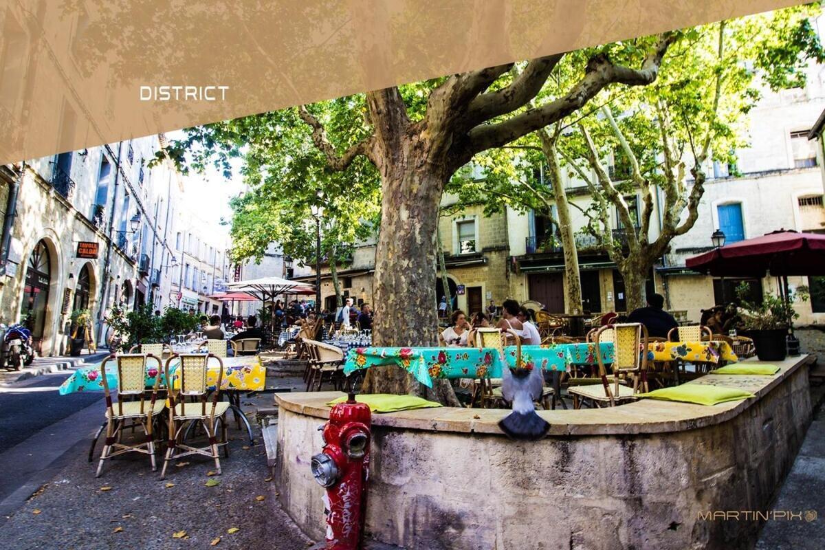 L'Amoureux - Terrasse Et Climatisation Coeur De Ville Montpellier Exterior foto