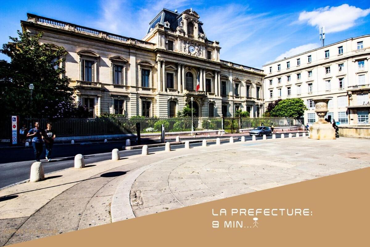 L'Amoureux - Terrasse Et Climatisation Coeur De Ville Montpellier Exterior foto